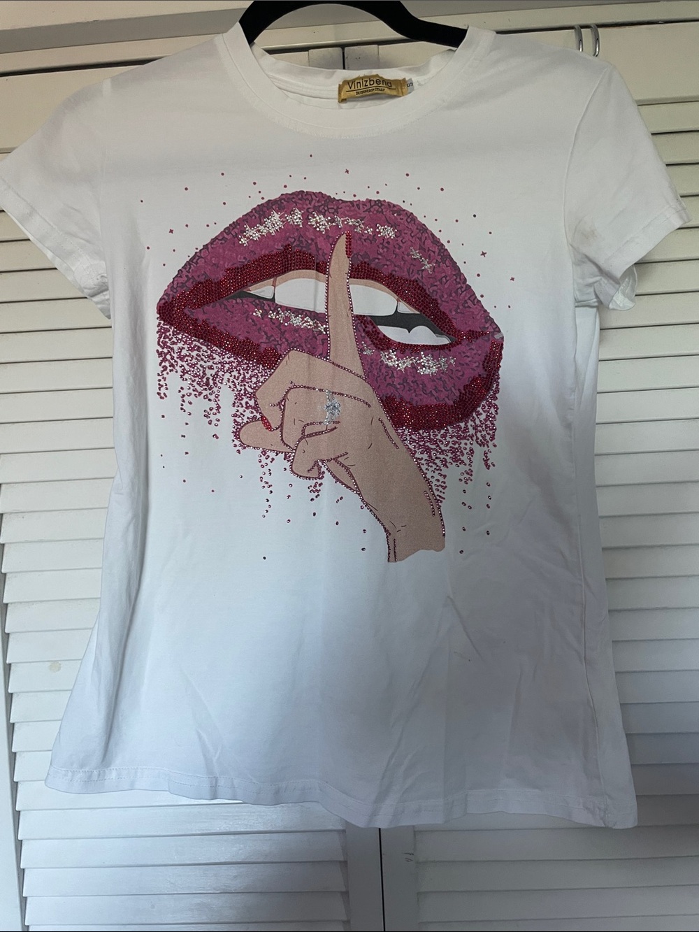 Women t-shirt vinizbena sz S